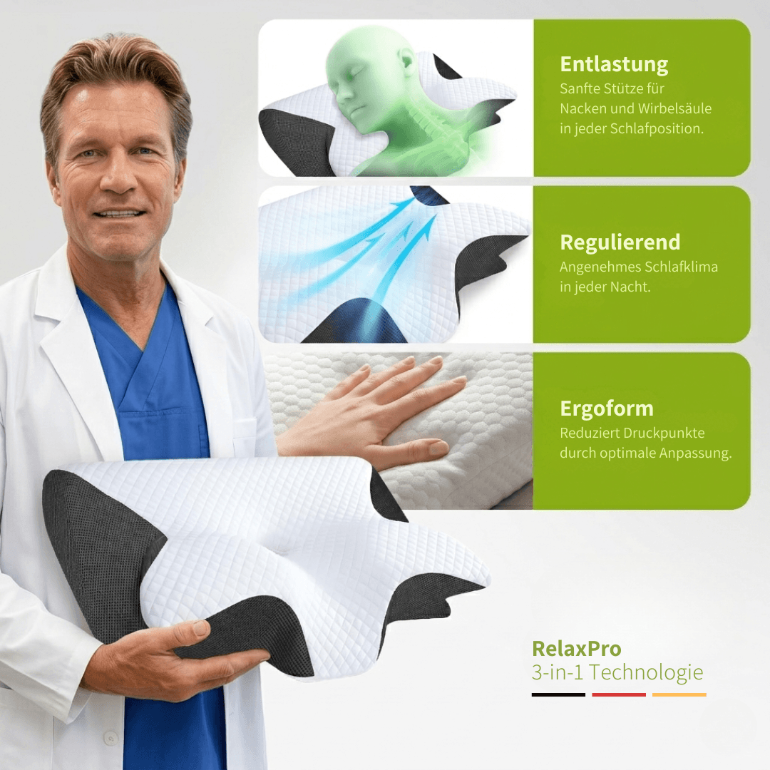 ErgoTex – dein Kissen für spürbar besseren Schlaf