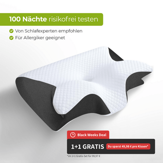 ErgoTex – dein Kissen für spürbar besseren Schlaf