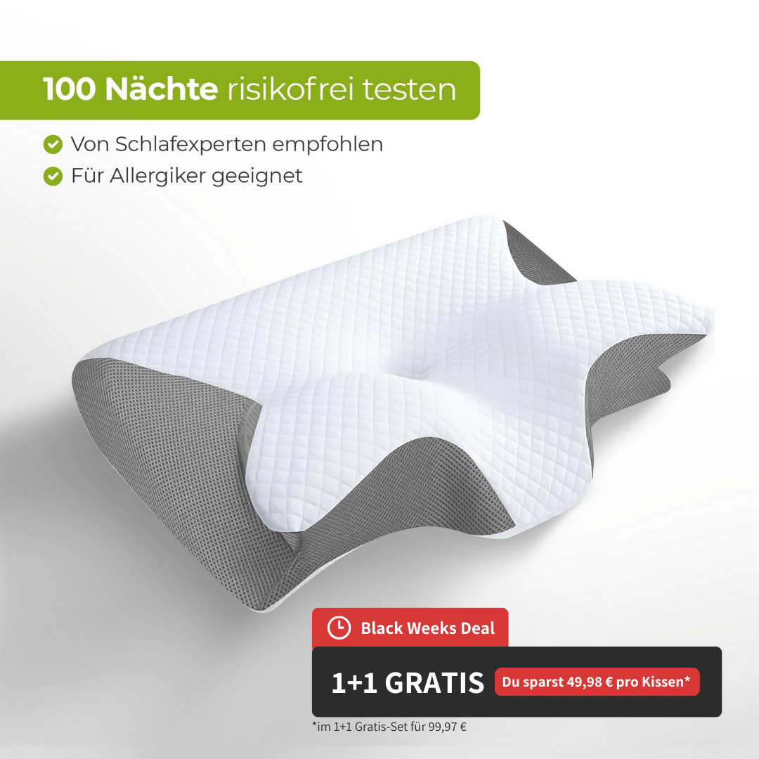 ErgoTex – dein Kissen für spürbar besseren Schlaf