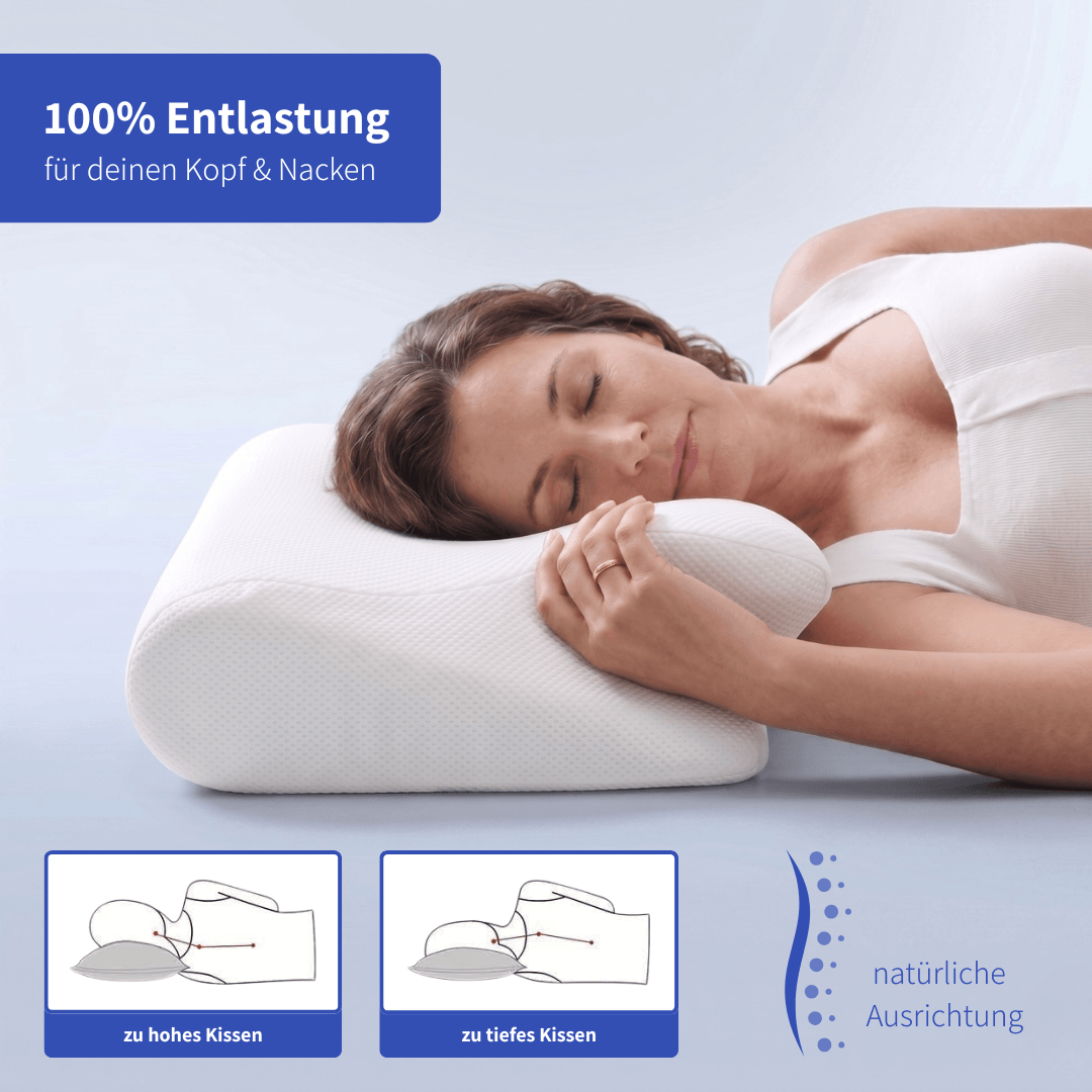 ErgoTex – dein Kissen für spürbar besseren Schlaf