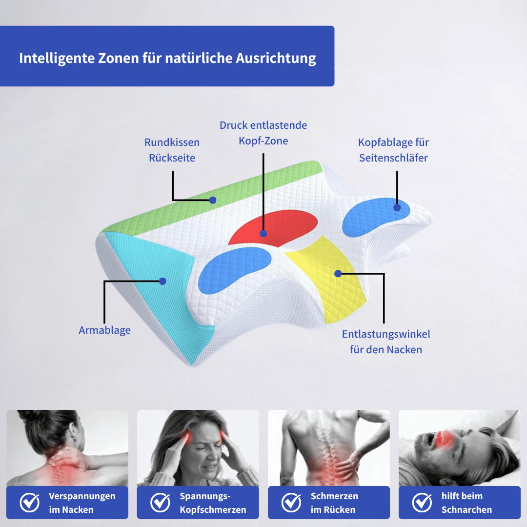 ErgoTex – dein Kissen für spürbar besseren Schlaf
