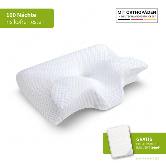 ErgoTex – dein Kissen für spürbar besseren Schlaf